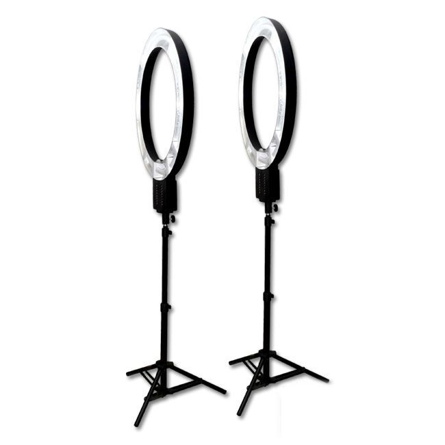 DigPro 120cm Lighting Studio Cube with 3 x 65W Photographic Studio Ring light Kit (5400K 90+ CRI Lamp Power 325W EQ) with Boom/Stands