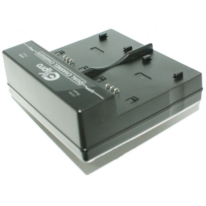 Ex-Pro® Traveller - Dual (Twin) Battery Fast Charge Digital Camera Charger