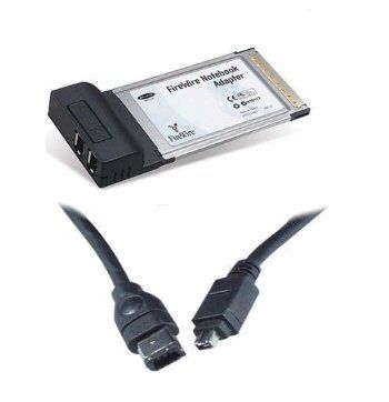 Ex-Pro DV Laptop Firewire iLink IEEE1394 Editing Kit, including PCMCIA DV Editing Card, plus DV Cable Kit