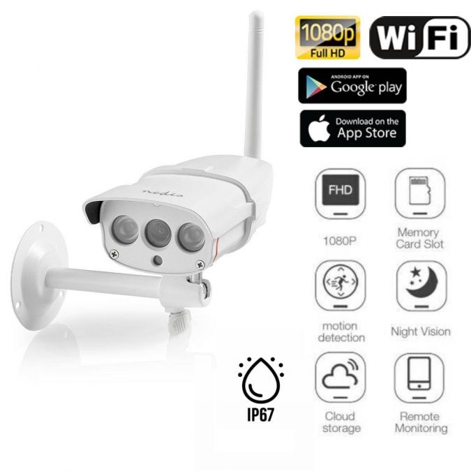 SmartLife Outdoor Camera, Wi-Fi, Full HD 1080p, IP67