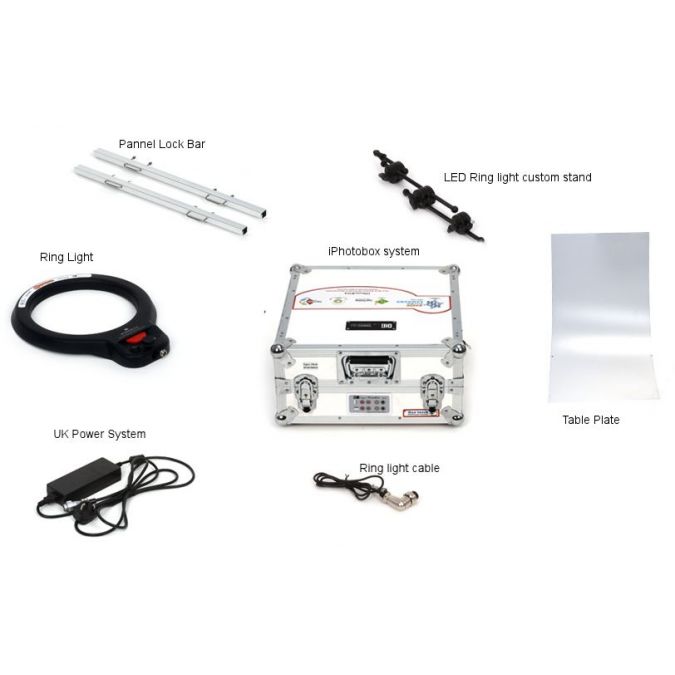 DigPro iPhotobox 40cm Professional LED Shadowless Product Photographic Studio system