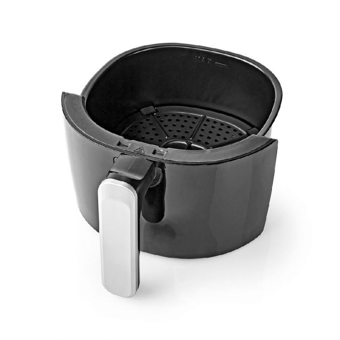 Compact Hot Air Fryer Non Stick 2.4L 1000W Low Fat Healthy Cooker with 30 Minute Timer