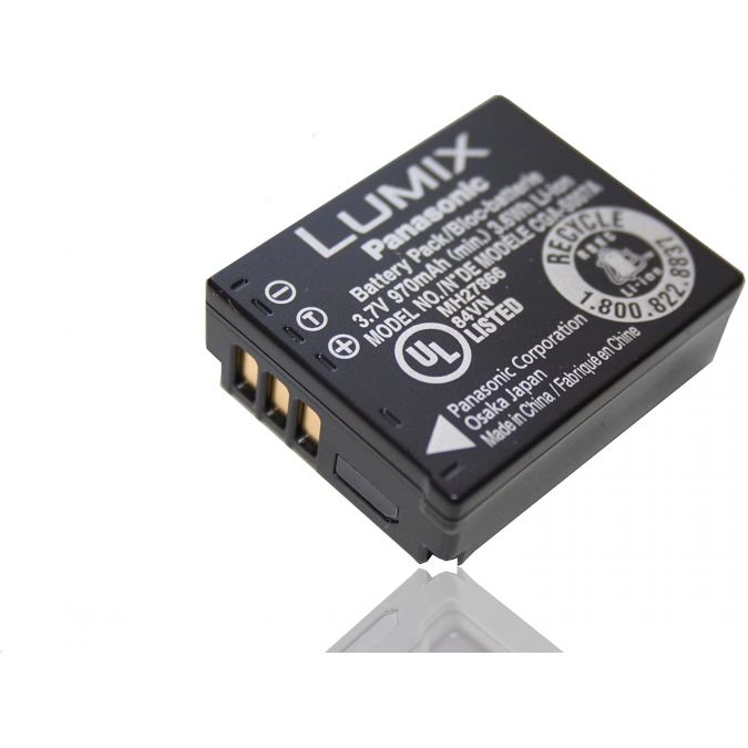 Panasonic Li-on Digital Camera Battery CGA-S007, CGA-S007A, DMW-BCD10
