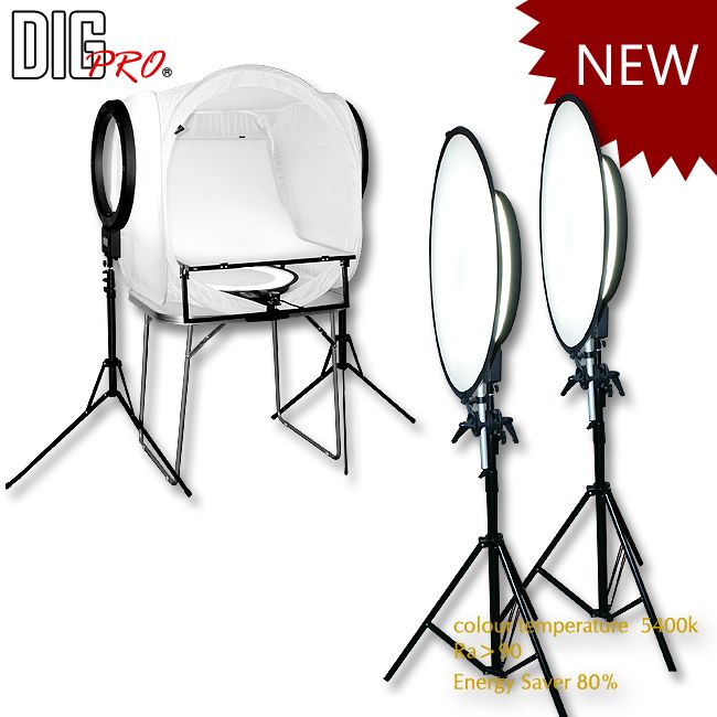 Digpro 2 in 1 Soft Lighting Studio Lighting Kit (3 Lights in Kit)