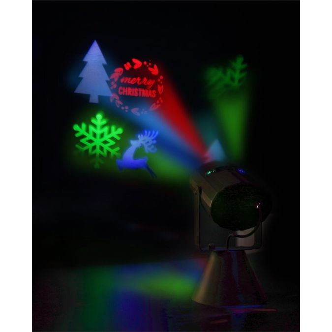 Christmas projector deals battery operated