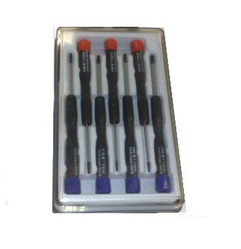 Ex-Pro 7 Piece Torx Screwdriver - 7 Torx screwdrivers T5, T6, T7, T8, T9, T10, T15 - ergonomically designed grips.