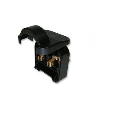 Ex-Pro Schuko Converter Plug with power connections Black / 5amp - easily convert Schuko mains lead circular type connections. Ungrounded version.