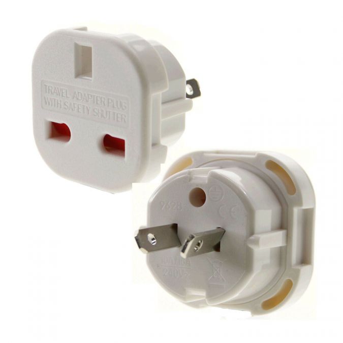 UK to US/Australian Adapter Travel Plug