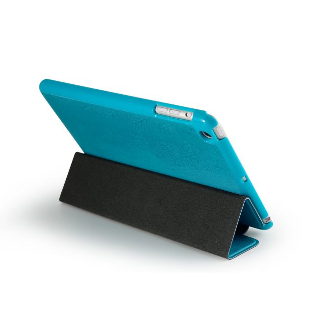 CLiPtec® ZTOSS Mini-Executive Slim Folio Case for iPad Mini, integrated magnetic wake up - Blue