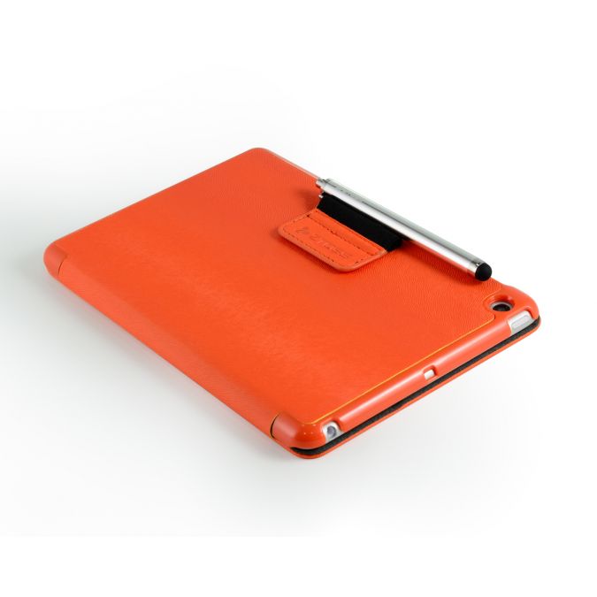 CLiPtec® ZTOSS Mini-Workstation Slim Folio Case with Stylus and Screen Protector for iPad Mini - Black