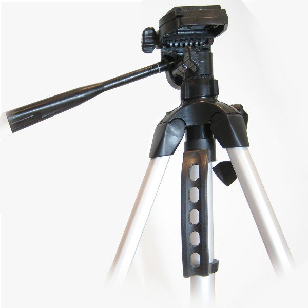 Ex-Pro TR-550A Light Weight Geared with Pan & Tilt - Camera / Camcorder Tripod (530mm - 1450mm / 57")