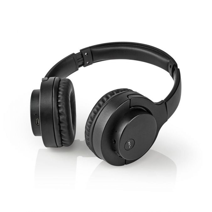 ANC Over-Ear Stereo Noise Cancelling Wireless Bluetooth Headphones with Control