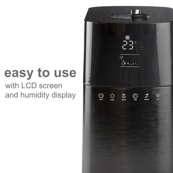 Air Humidifier Cool Mist 6L Hygrometer Timer BOXED2ME