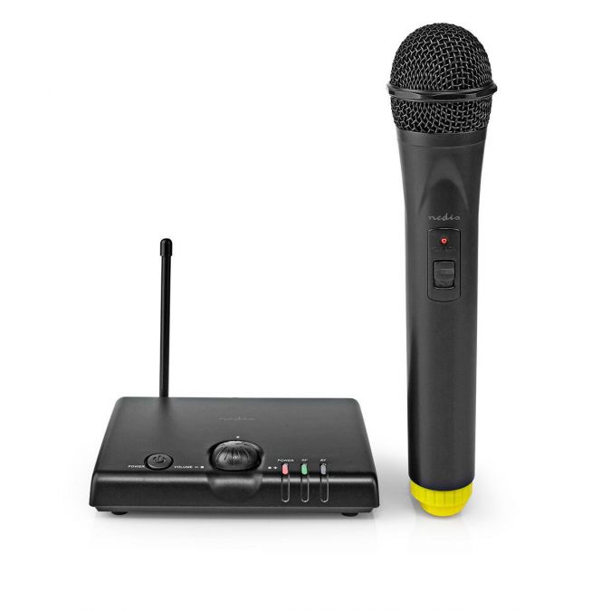 Wireless Microphone Set UHF Cordless Handheld Mic System