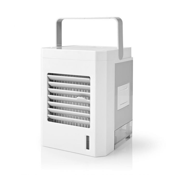 Portable and Powerful USB Powered Mini Humidifier and Cooler with 3 Fan Speeds in White