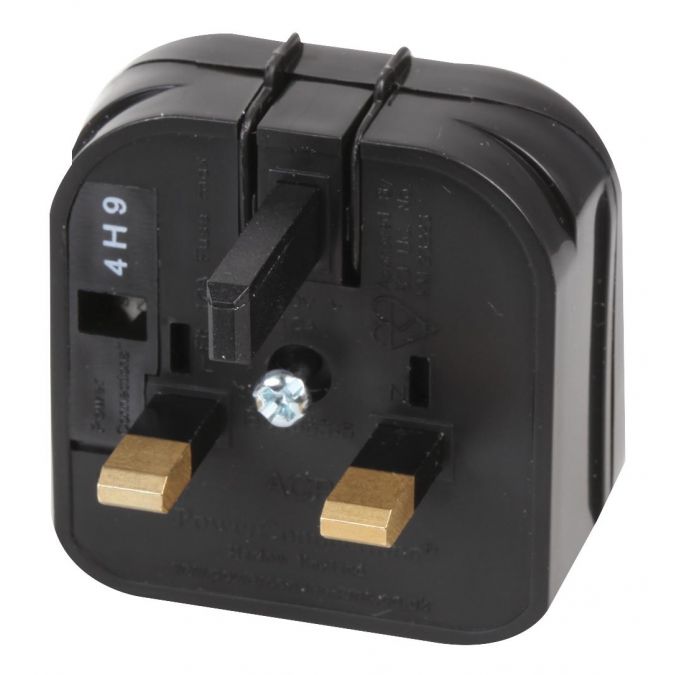 China, Japan, USA to UK Mains Connector Converter, Rated At 10A