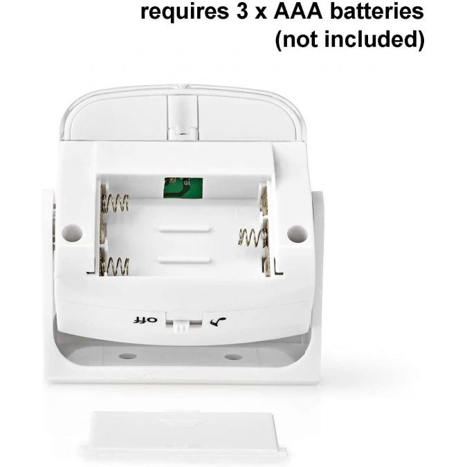 Battery Powered Door Entry Alarm with CDS motion detector Movement Sensor