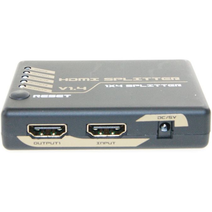 Ex-Pro® AV-Pro 1 to 4 Port HDMI Splitter V1.4 3D 2K2K Supported