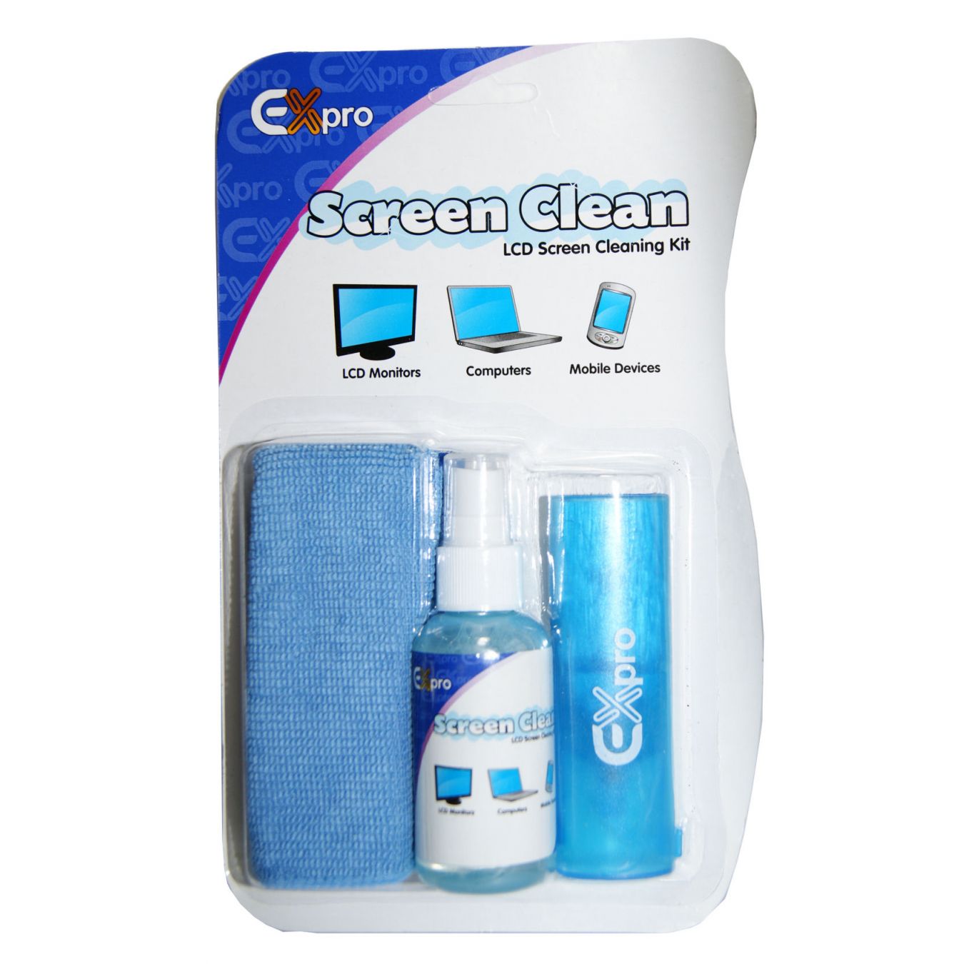LCD Screen Cleaning Kit with Cloth & Brush | BOXED2ME