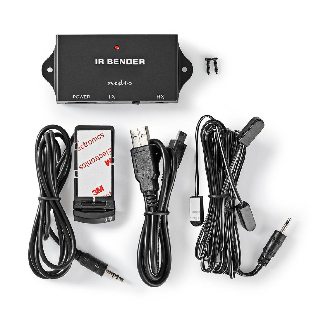 IR Remote Control Extender 30 60 KHz For 3 Devices 7.0 m Range
