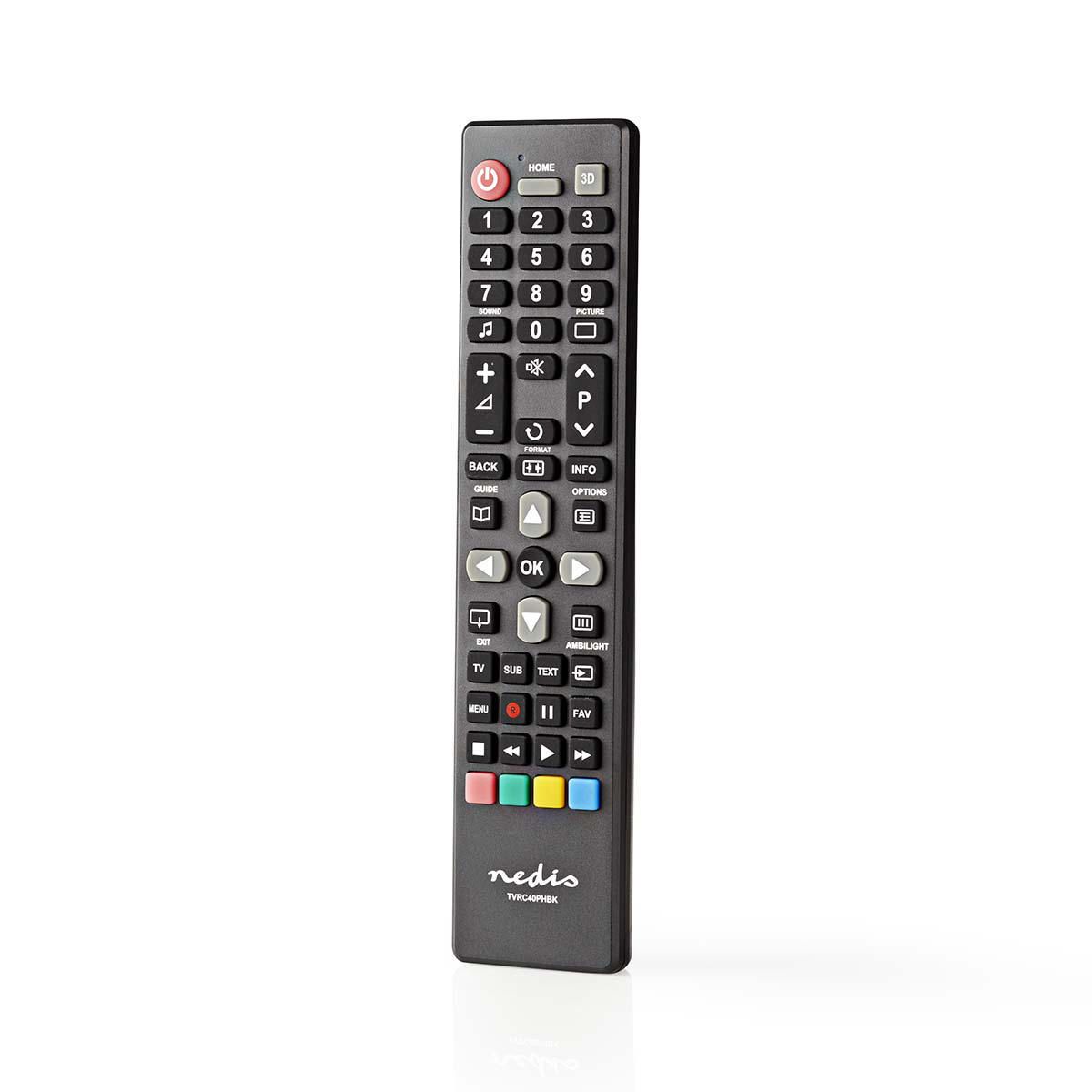 Nedis Replacement Universal Remote Control Philips TV Ready to Use