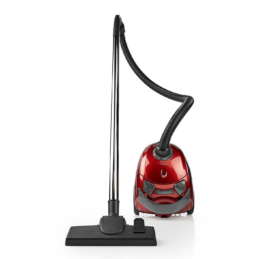 Compact Bagged Vacuum Cleaner | 700W 1.5L | Red | BOXED2ME