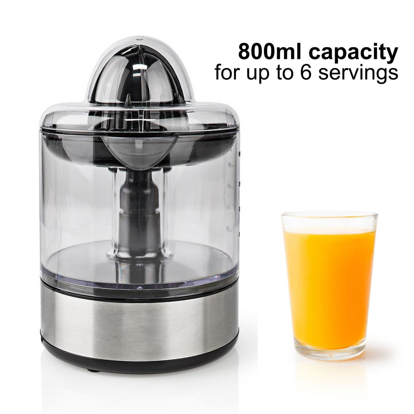 BOXED2ME Citrus Juicer Press 30 W 0.8 L l Black