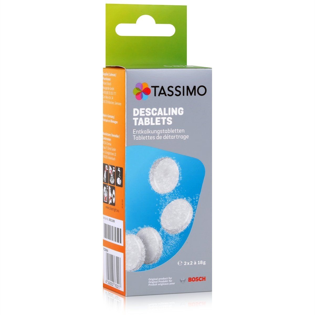 Tassimo 311530 Descaling Tablets 4 Pack BOXED2ME