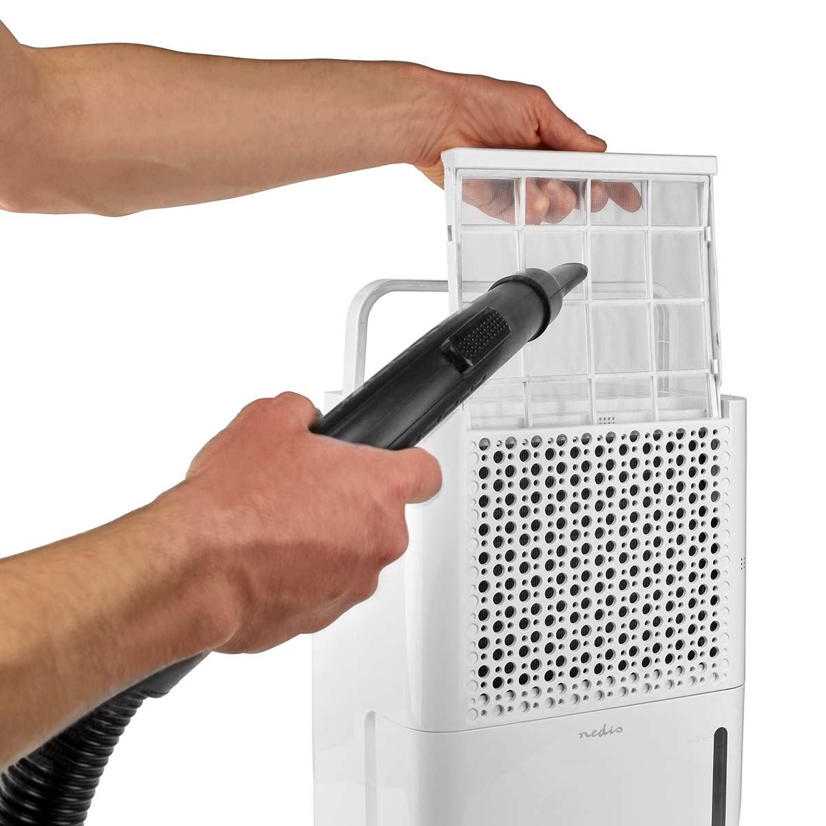 Nedis Dehumidifier 10L Per Day Dehumidification Continuous Ventilation 100 m³/h