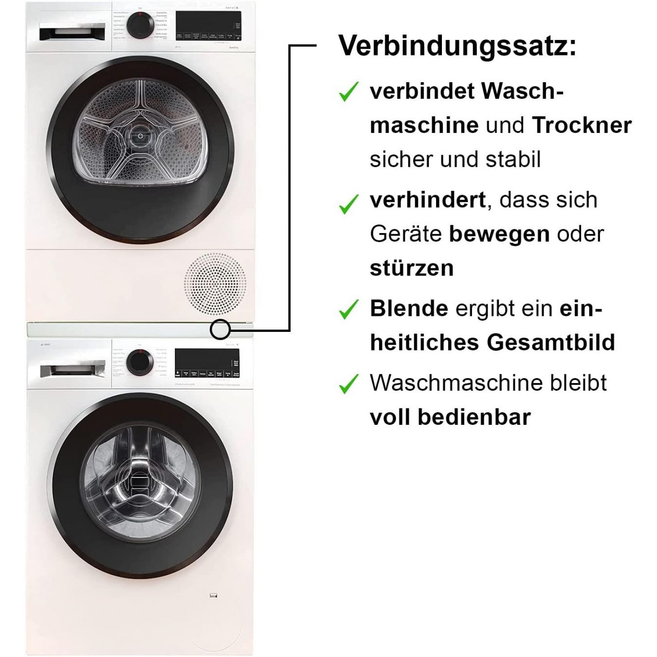 Bosch - WTZ20410 - Junction kit, White